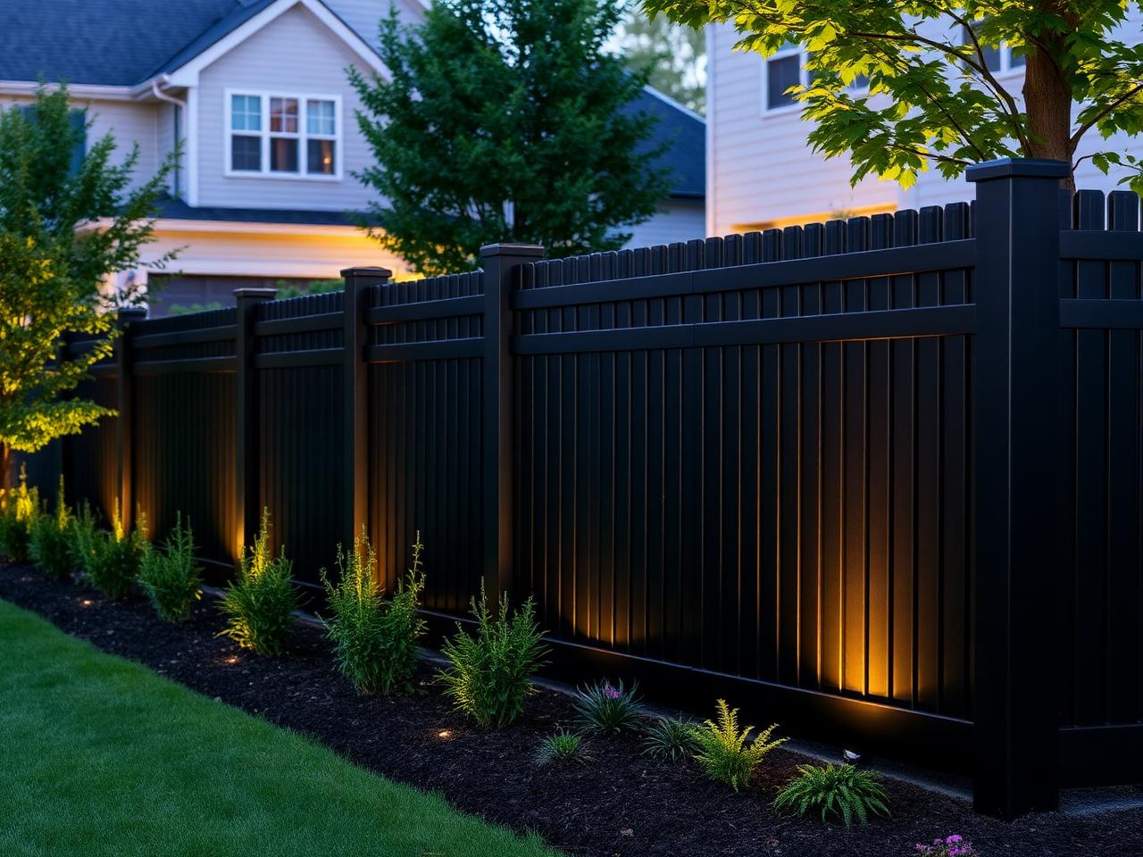Fencing project by LB Premium Contracting
